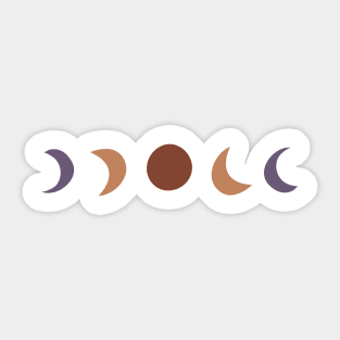 Luna Moon Phases Astrology Sticker